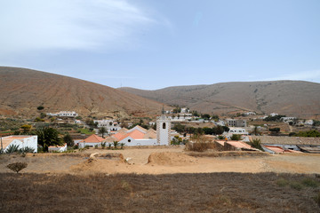 L'&eacute;glise Santa Mar&iacute;a de Betancuria &agrave; Fuerteventura