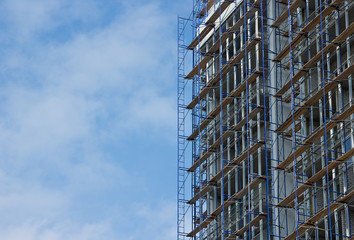 Building under construction