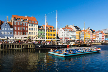 Obraz premium Nyhavn district in Copenhagen