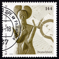 Postage stamp Germany 2005 Sculpture of Celtic Prince