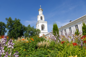 St. George's Monastery in Veliky Novgorod, Russia