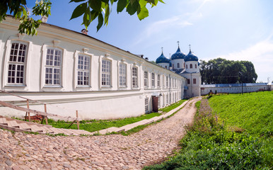St. George's Monastery in Veliky Novgorod, Russia