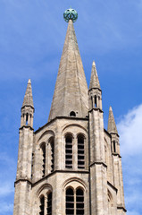 Fototapeta na wymiar clocher de l'église Saint Michel des Lions à Limoges