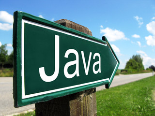 Salamanca signpost along a rural road