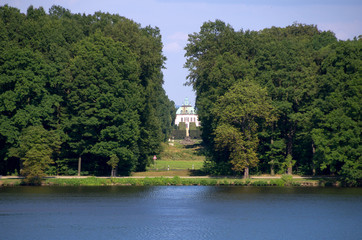 Fototapeta na wymiar Teich Moritzburg Sachsen