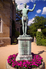 &Auml;gyptische Statur im Schlossgarten