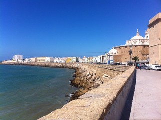 Promenade in Cadiz