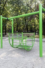 Free swing in the park