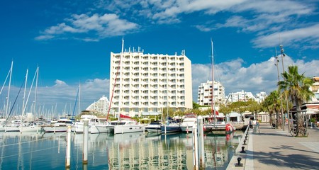 Port de la Grande Motte en France