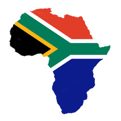 Südafrikas Fahne