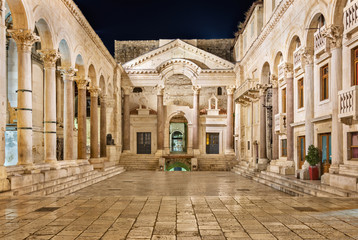 Diocletian's Palace in Split - obrazy, fototapety, plakaty