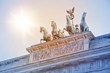 Obraz premium Quadriga