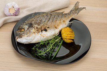Grilled dorado