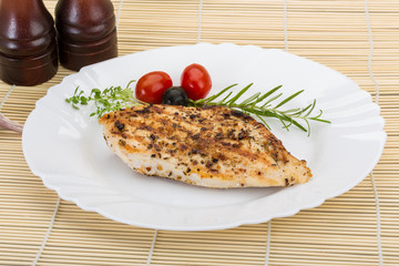 Grilled chichen breast