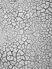 Cracks on the ground