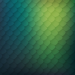 Abstract background of colored cells