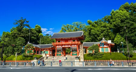 Deurstickers 京都　八坂神社　Yasaka Shrine　Kyoto © oben901