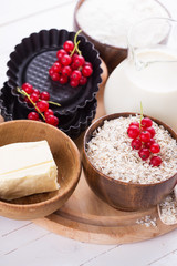 Ingredients for baking