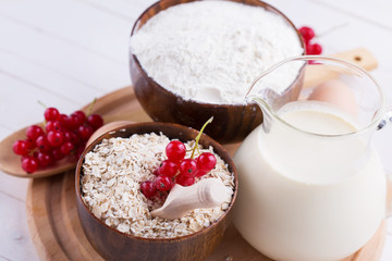 Ingredients for baking