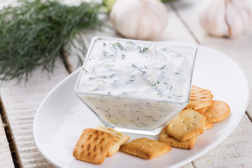 Dip sause tzatziki