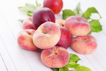 Fresh peaches and nectarines