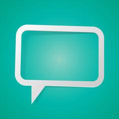 Fototapeta premium speech bubble template design