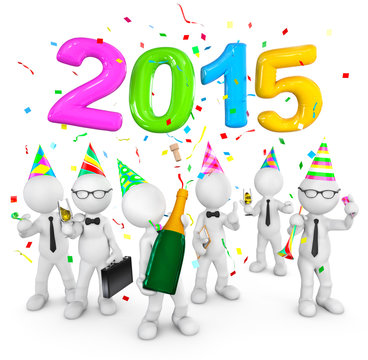 Three Dimention Men Celebrate 2015