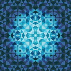 Abstract vector background in blue
