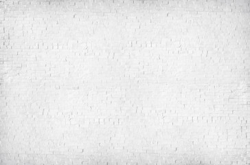 Textured White Painted Brick Wall