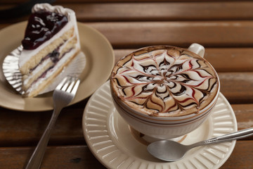 beautiful coffee decoration
