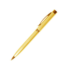 Pen isolated on a white background