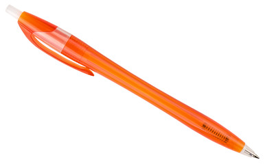 ballpoint pen isolated on white background