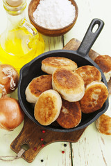 Patties with potatoes