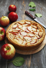 Apple pie. charlotte