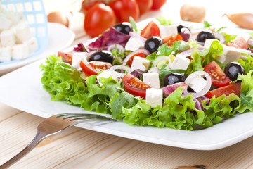 Fresh Greek salad