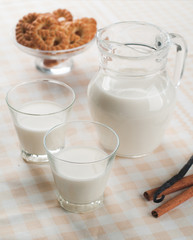 milk and cookies