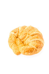 Croissant isolated on white