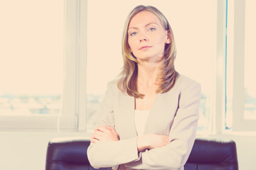 Obraz premium business woman