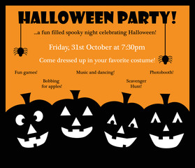 Happy Halloween Invite