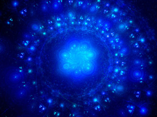 Mysterious glowing space object