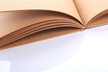 open book paper blank rough texture