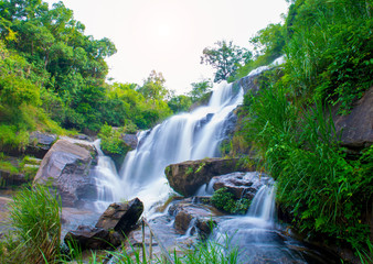 A beautiful waterfall in northern Thailand