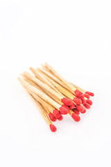 Match isolated on white background