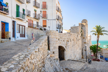 Beautiful view in Peniscola. Valencia, Spain