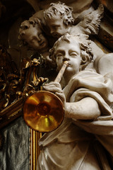 angel with the trumpet