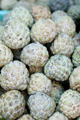 Fresh Annona fruit.