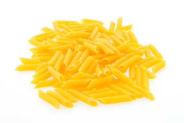 Pasta isolated on white background