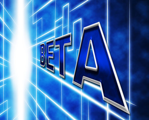 Software Beta Indicates Online Program And Programming