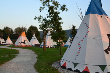 Accampamento indiano © Stefano Gasparotto
