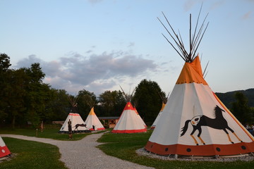 Accampamento indiano © Stefano Gasparotto